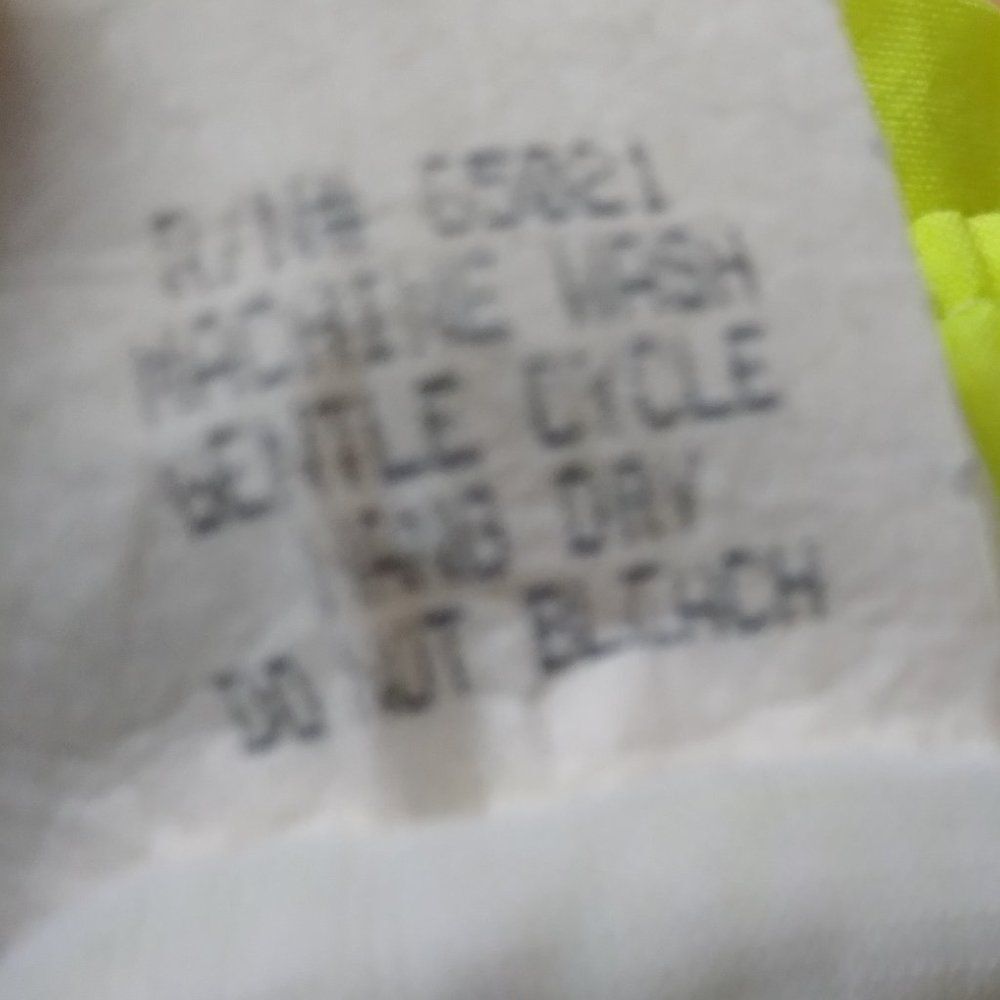 Vintage Sun Blocks Neon Yellow Wind Shorts Beach Swimming - Picture 9 of 9